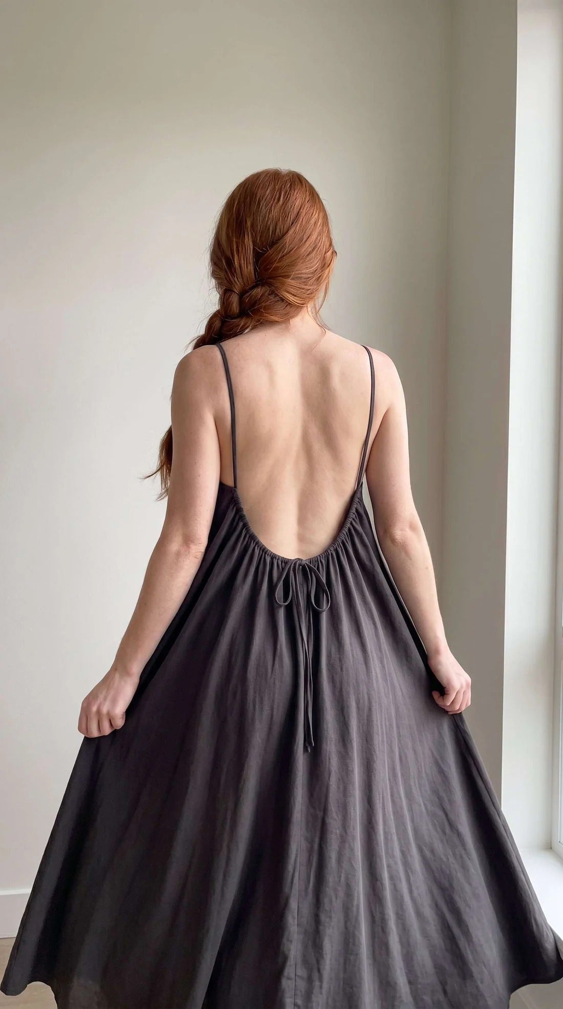Premium Soft Flow Lounge Maxi Dress