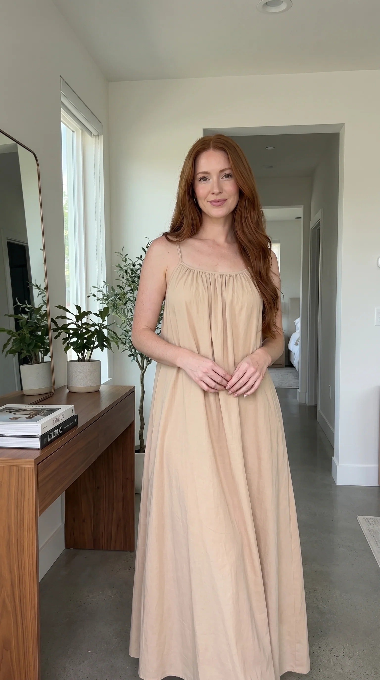 Premium Soft Flow Lounge Maxi Dress